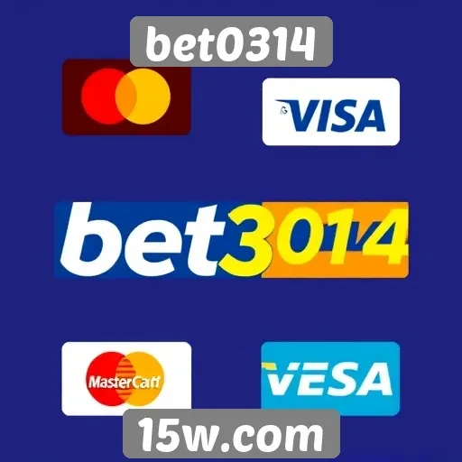 A variedade de métodos de pagamento disponíveis no bet0314